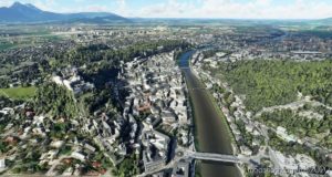 MSFS 2020 Scenery Mod: Salzburg, Austria – Photogrammetry V0.1 (Image #4)