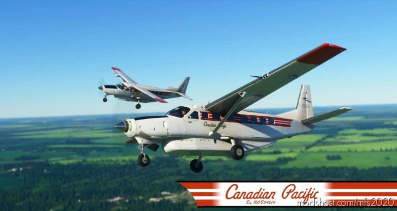 Canadian Pacific Cessna 208B Grand Caravan EX Livery for Microsoft Flight Simulator 2020