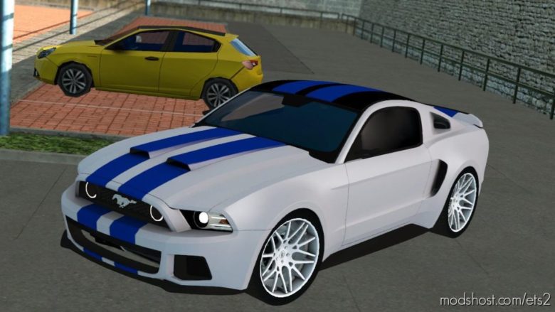 Need For Speed Ford Mustang NEW FIX [1.38] for Euro Truck Simulator 2