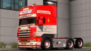 ETS2 Truck Mod: P.bjarne Andersen Scania 164G 580 + Trailer 1.38 (Image #3)