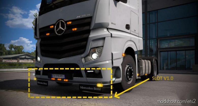 Mercedes MP4 Bottom Slot for Euro Truck Simulator 2