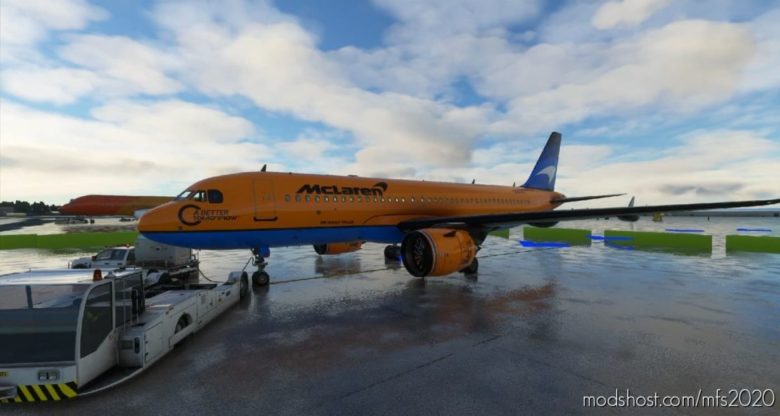Mclaren F1 A320Neo Livery for Microsoft Flight Simulator 2020