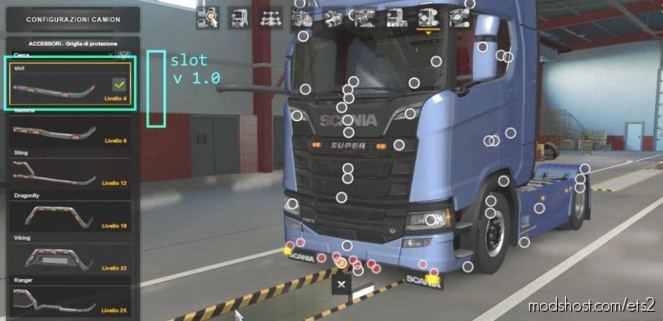 Scania Next GEN Bottom Slot [1.38.X] for Euro Truck Simulator 2