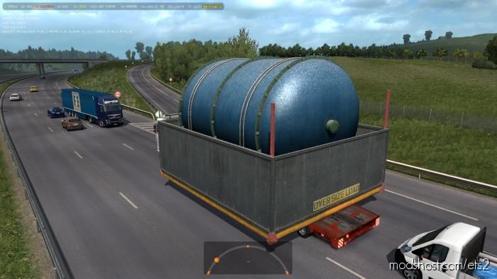 Oversized Trailers – Full Extreme In Traffic [1.39.X] for Euro Truck Simulator 2