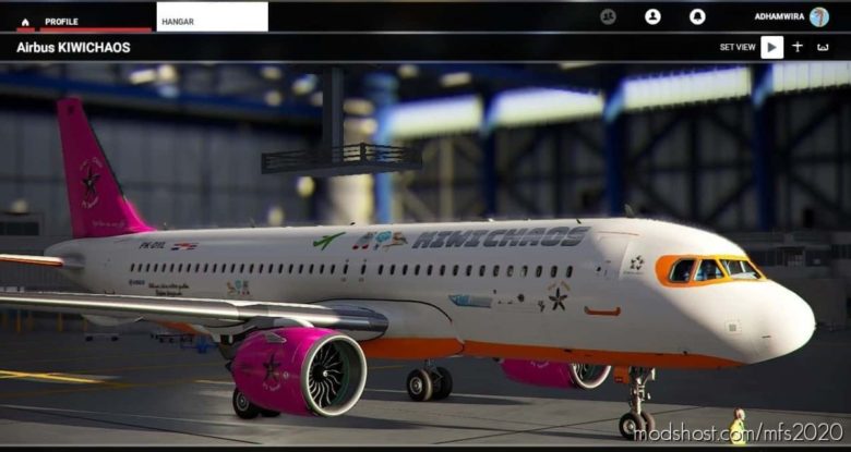 Msfs Kiwichaos Airbus A320Neo Repaint for Microsoft Flight Simulator 2020