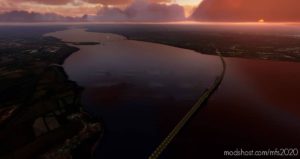 MSFS 2020 Scenery Mod: Severn Bridges, UK V1.1 (Image #2)