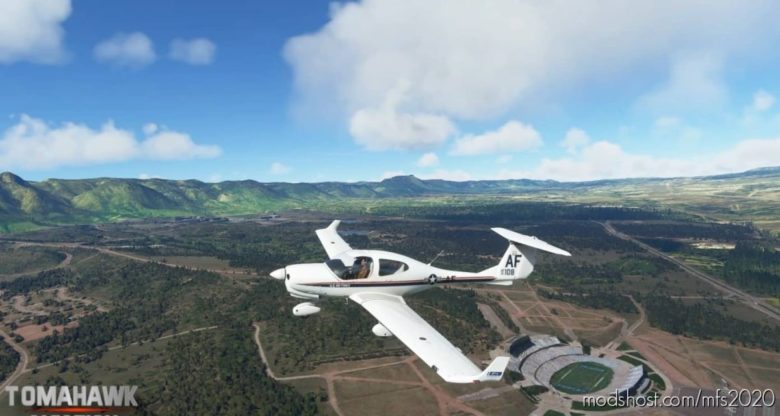 U.S. AIR Force Academy Trainer – Diamond DA40 NG for Microsoft Flight Simulator 2020