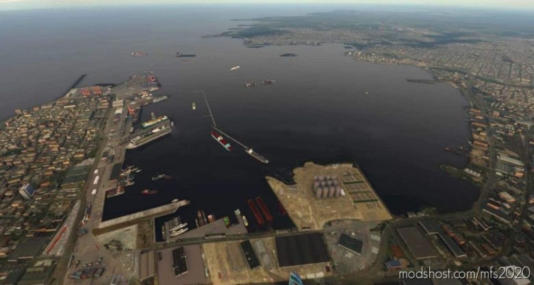 Montevideo,Puerto DE LA Ciudad for Microsoft Flight Simulator 2020