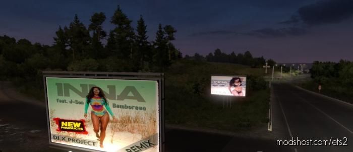 HOT Billboard ADS for Euro Truck Simulator 2