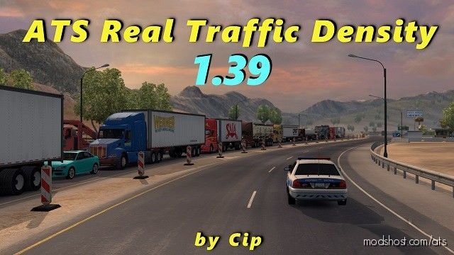 Real Traffic Density By CIP [1.39] for American Truck Simulator