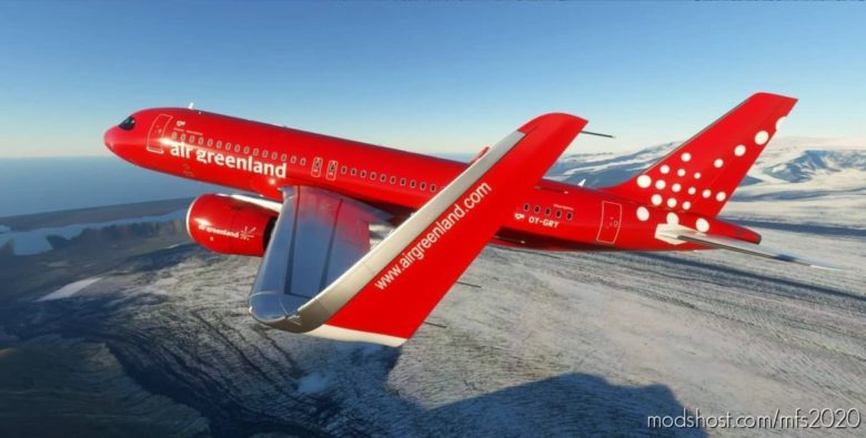 AIR Greenland – 8K V1.0.1 for Microsoft Flight Simulator 2020
