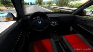 ETS2 Car Mod: Honda Civic IES V6.0 1.38 (Image #2)