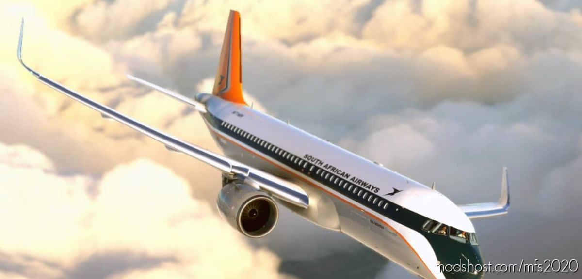 South African Airways Retro 1 for Microsoft Flight Simulator 2020