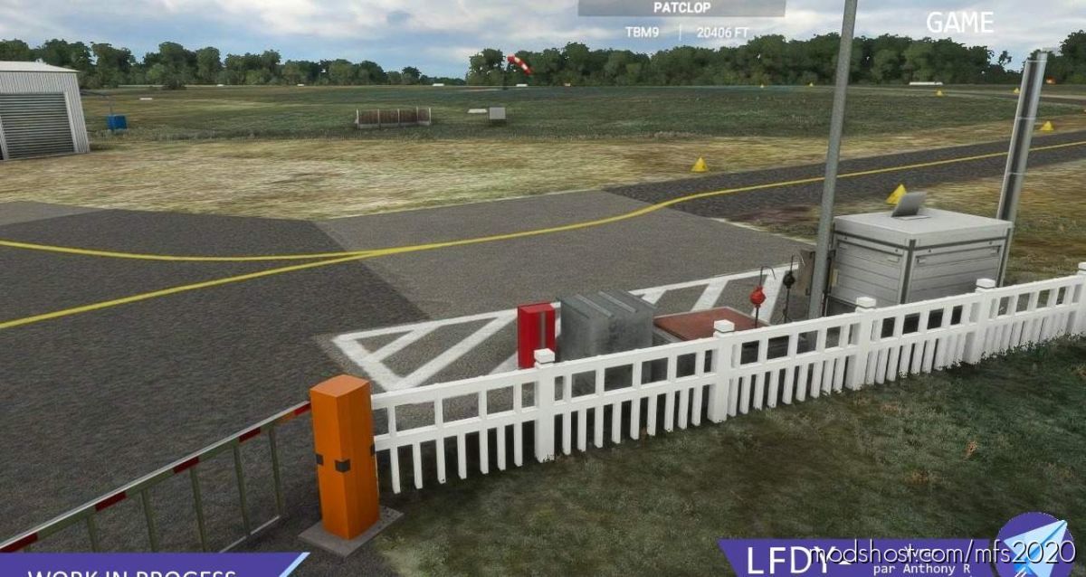 Lfdy – Bordeaux Yvrac V0.2 for Microsoft Flight Simulator 2020