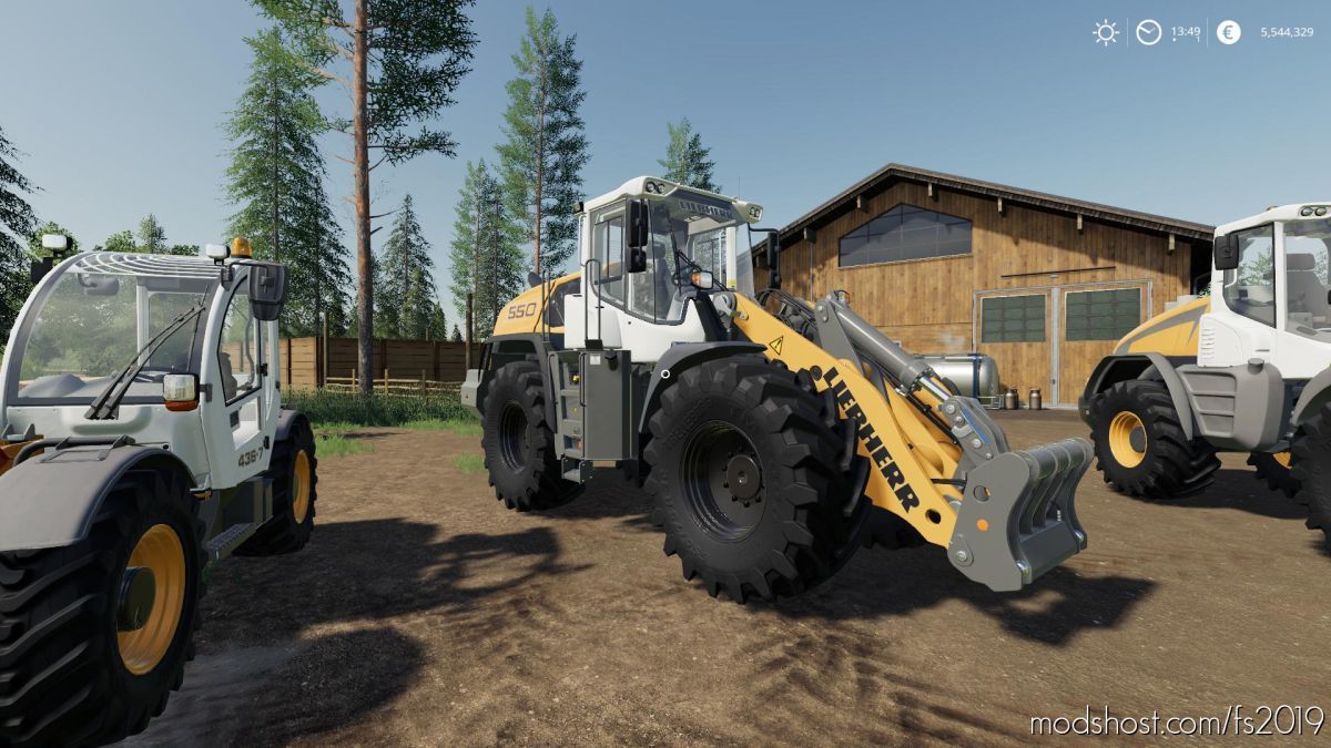 Liebherr 550 X-Power for Farming Simulator 19