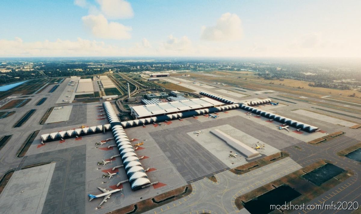 Suvarnabhumi Airport Thailand [Vtbs] for Microsoft Flight Simulator 2020