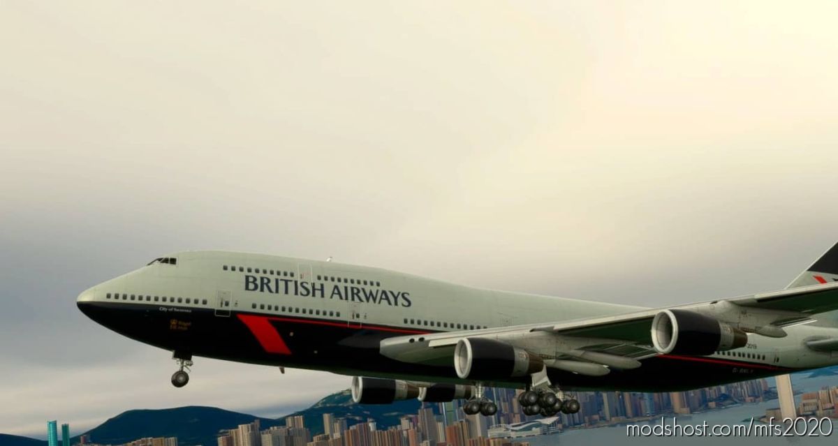 Boeing 747-400 British Airways “Landor” for Microsoft Flight Simulator 2020