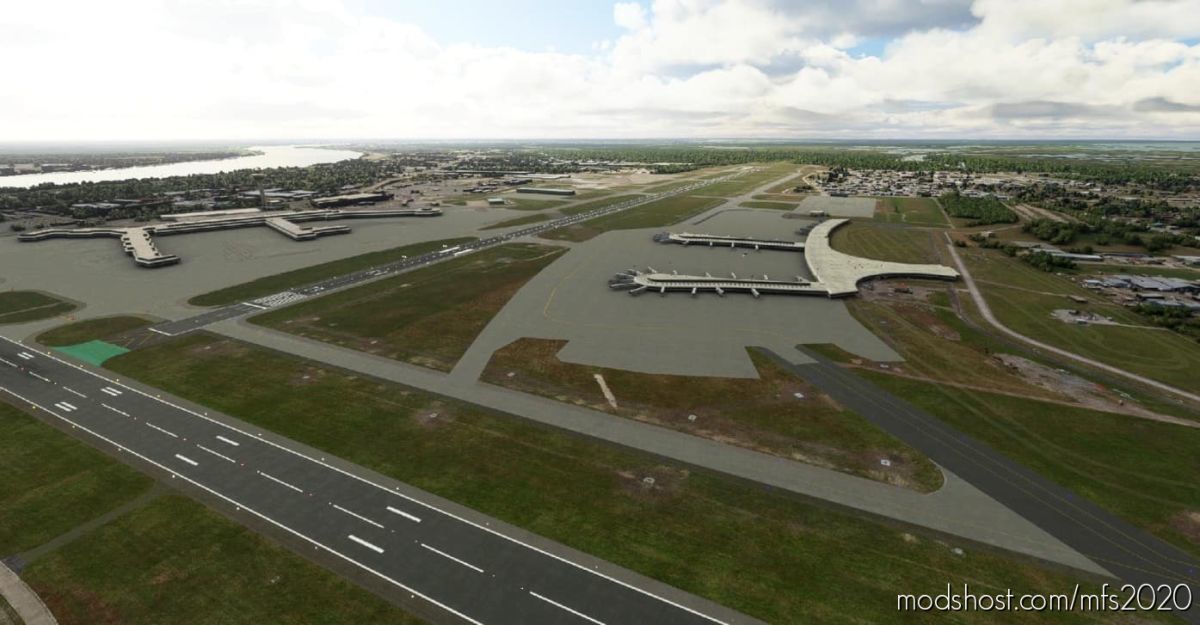 Kmsy-Louis Armstrong International Airport Enhancement for Microsoft Flight Simulator 2020