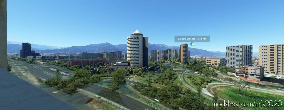 Ex-Hyatt Hotel – Santiago – Chile for Microsoft Flight Simulator 2020