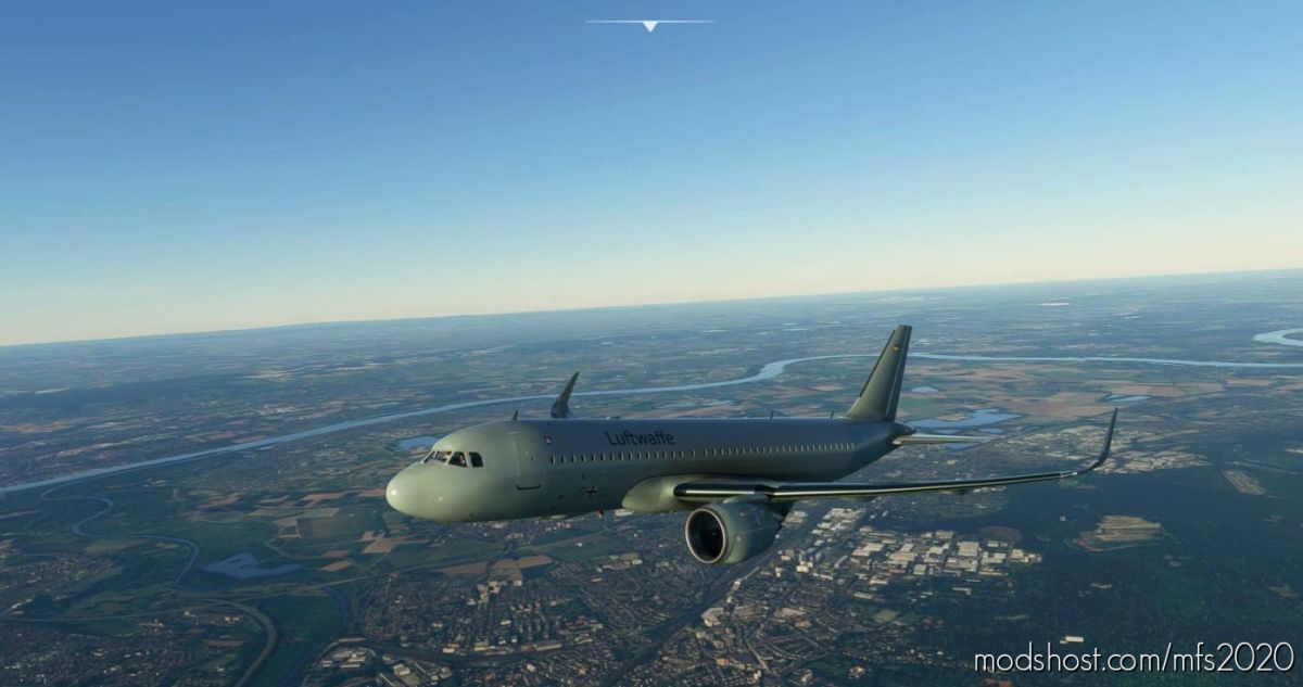 A320 German Airforce Livery V1.1 for Microsoft Flight Simulator 2020