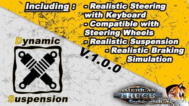 Dynamic Suspension V1.0.2 [1.39 Only] for American Truck Simulator