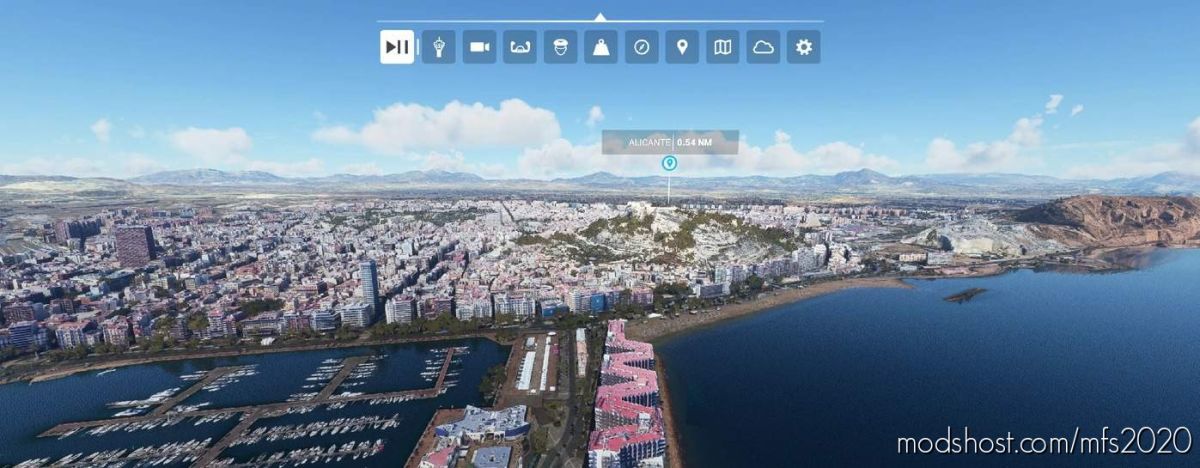 Alicante, Spain for Microsoft Flight Simulator 2020