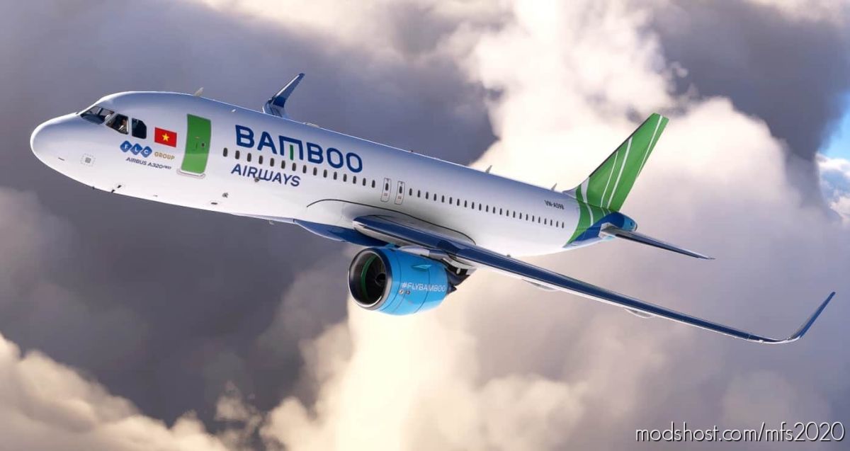 [8K Livery] Bamboo Airways for Microsoft Flight Simulator 2020