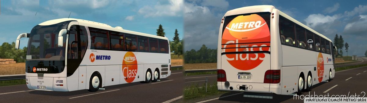 MAN Lion’s Coach [1.39] for Euro Truck Simulator 2