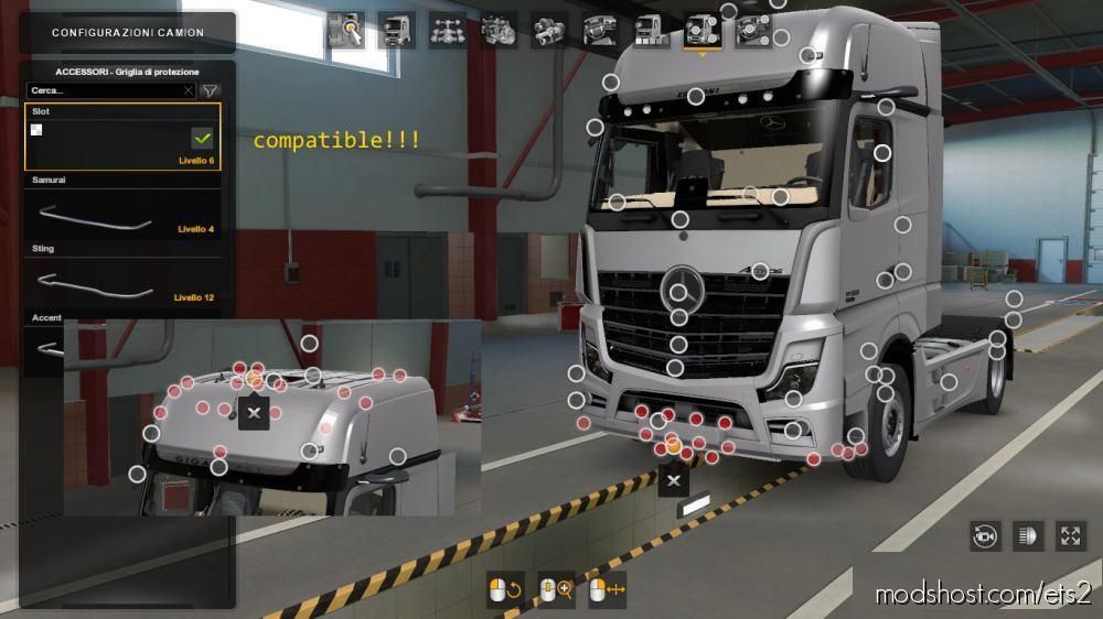 Slot Pack For MP5 [1.38] for Euro Truck Simulator 2