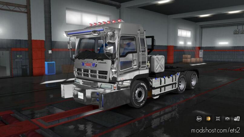 Isuzu NEW Giga Truck + Interior for Euro Truck Simulator 2