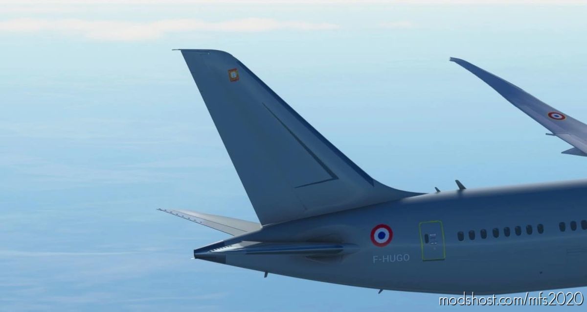 Armée DE L’Air ET DE L’Espace- Livery_B787-10_Mrrt-Aaf for Microsoft Flight Simulator 2020
