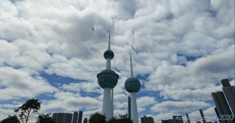 Okbk Kuwait Intl Airport And City V1.4 for Microsoft Flight Simulator 2020