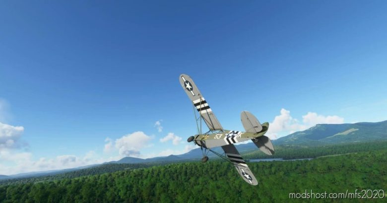 Savage CUB “Rosie The Rocketer” Livery for Microsoft Flight Simulator 2020