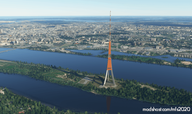 Riga Scenery for Microsoft Flight Simulator 2020