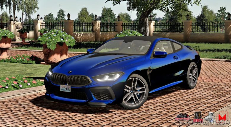 BMW M8 Coupe 2020 for Farming Simulator 19