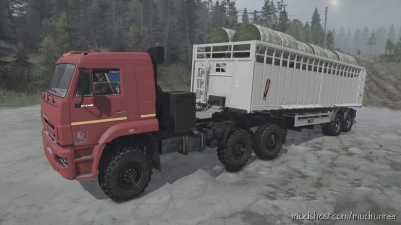 Kamaz-6522-53 Truck V14.11.20 for MudRunner