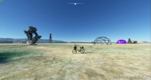 Black Rock City Bike for Microsoft Flight Simulator 2020