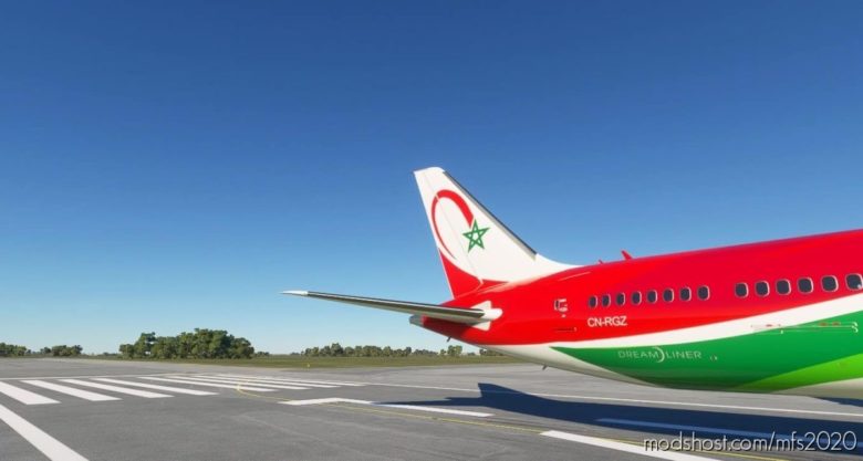 Boeing 787-10 Royal AIR Maroc Cn-Rgz for Microsoft Flight Simulator 2020