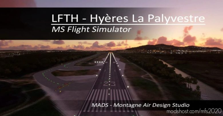 Lfth – Hyères LA Palyvestre, Toulon, France V2.0 for Microsoft Flight Simulator 2020