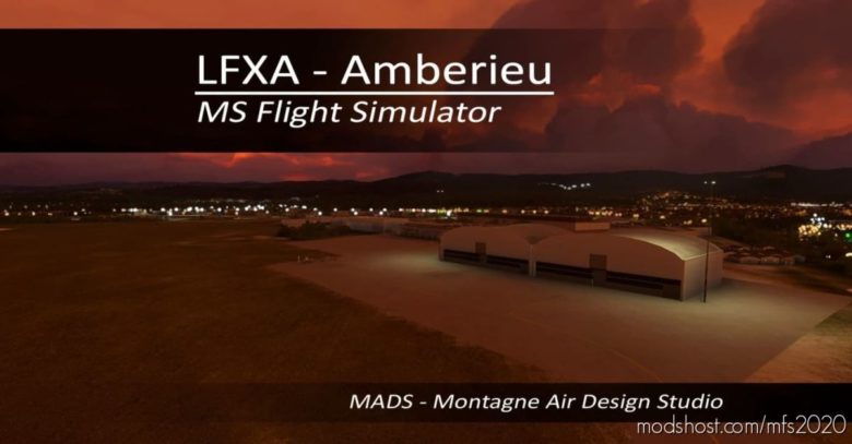 Lfxa – Ambérieu, France V2.0 for Microsoft Flight Simulator 2020