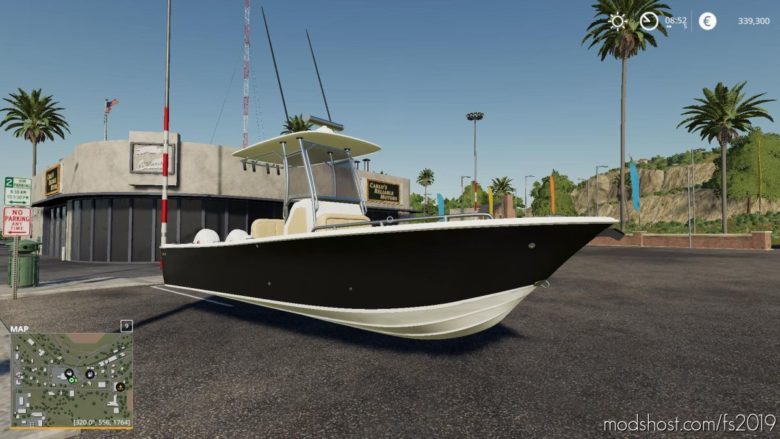 Everglade Boat V1.0.6.9 for Farming Simulator 19