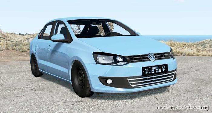 Volkswagen Polo Sedan (TYP 6R) 2011 for BeamNG.drive