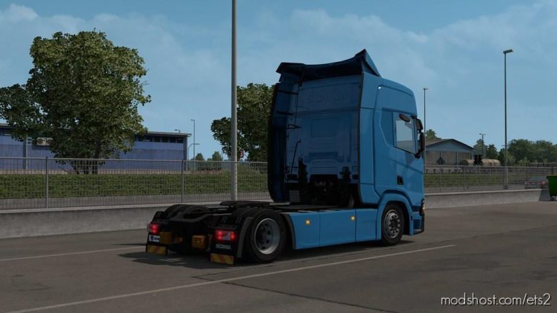 LOW Deck Chassis Addon For Eugene Scania NG V1.6 for Euro Truck Simulator 2