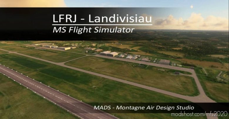 Lfrj – Landivisiau, France V2.0 for Microsoft Flight Simulator 2020