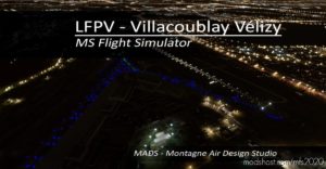 MSFS 2020 Airport Mod: Lfpv – Villacoublay Vélizy, France V2.1 (Image #4)