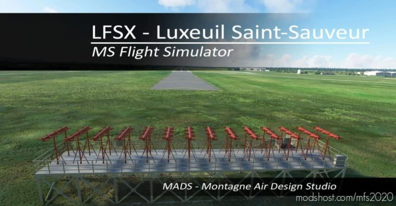 Lfsx – Luxeuil Saint-Sauveur, France V2.0 for Microsoft Flight Simulator 2020