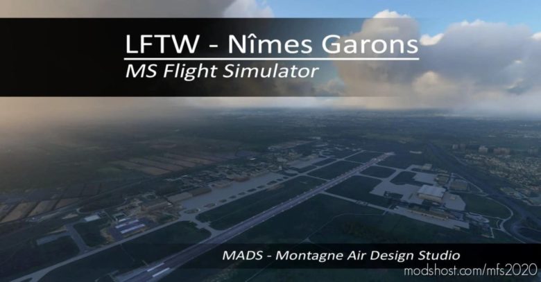 Lftw – Nîmes Garons, France V2.0 for Microsoft Flight Simulator 2020