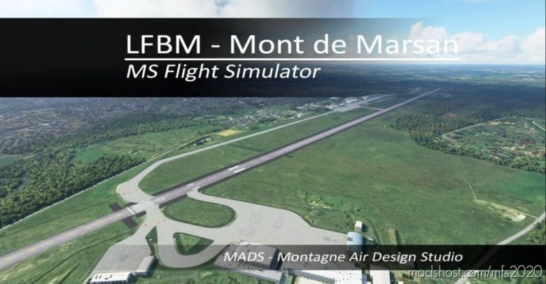 Lfbm – Mont-De-Marsan, France V2.0 for Microsoft Flight Simulator 2020
