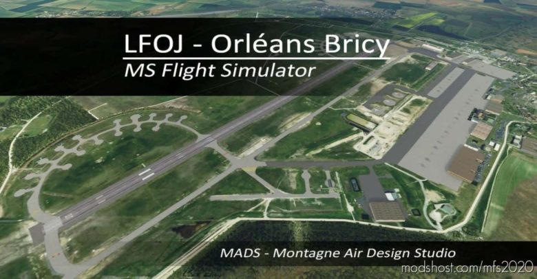Lfoj – Orléans Bricy, France V2.0 for Microsoft Flight Simulator 2020