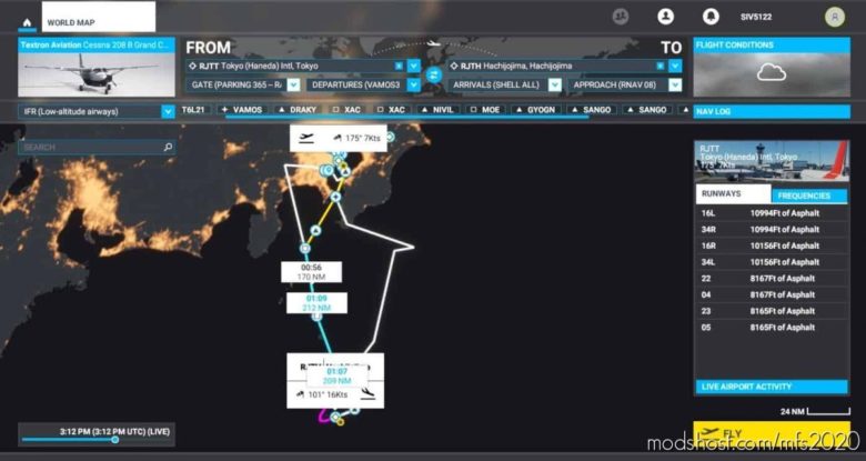 Japan Star Airports Flight Plan Pack for Microsoft Flight Simulator 2020